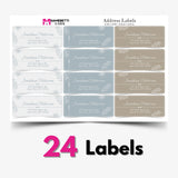 Personalized Address Labels - Foliage