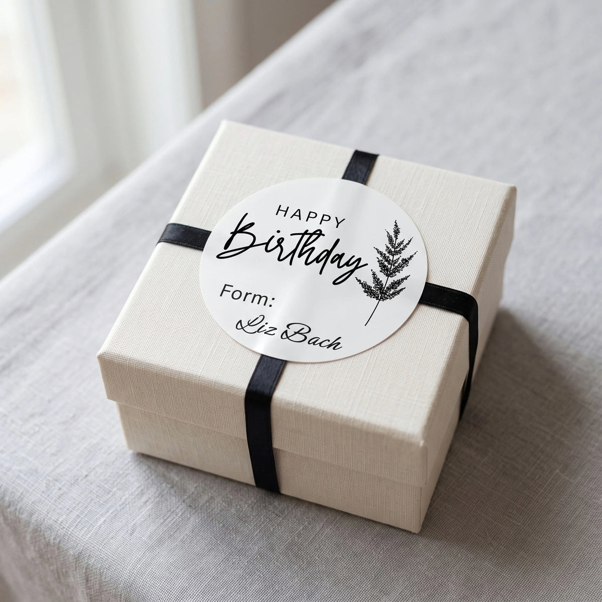 Personalized Birthday Gift Labels - Birthday Wishes