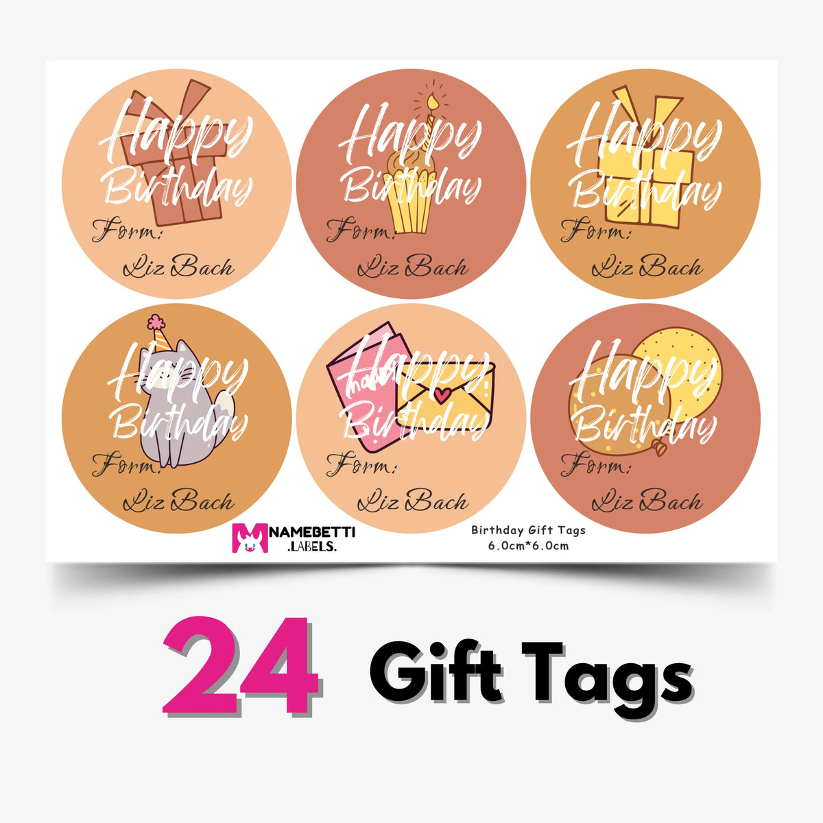 Personalized Birthday Gift Labels - Special Day