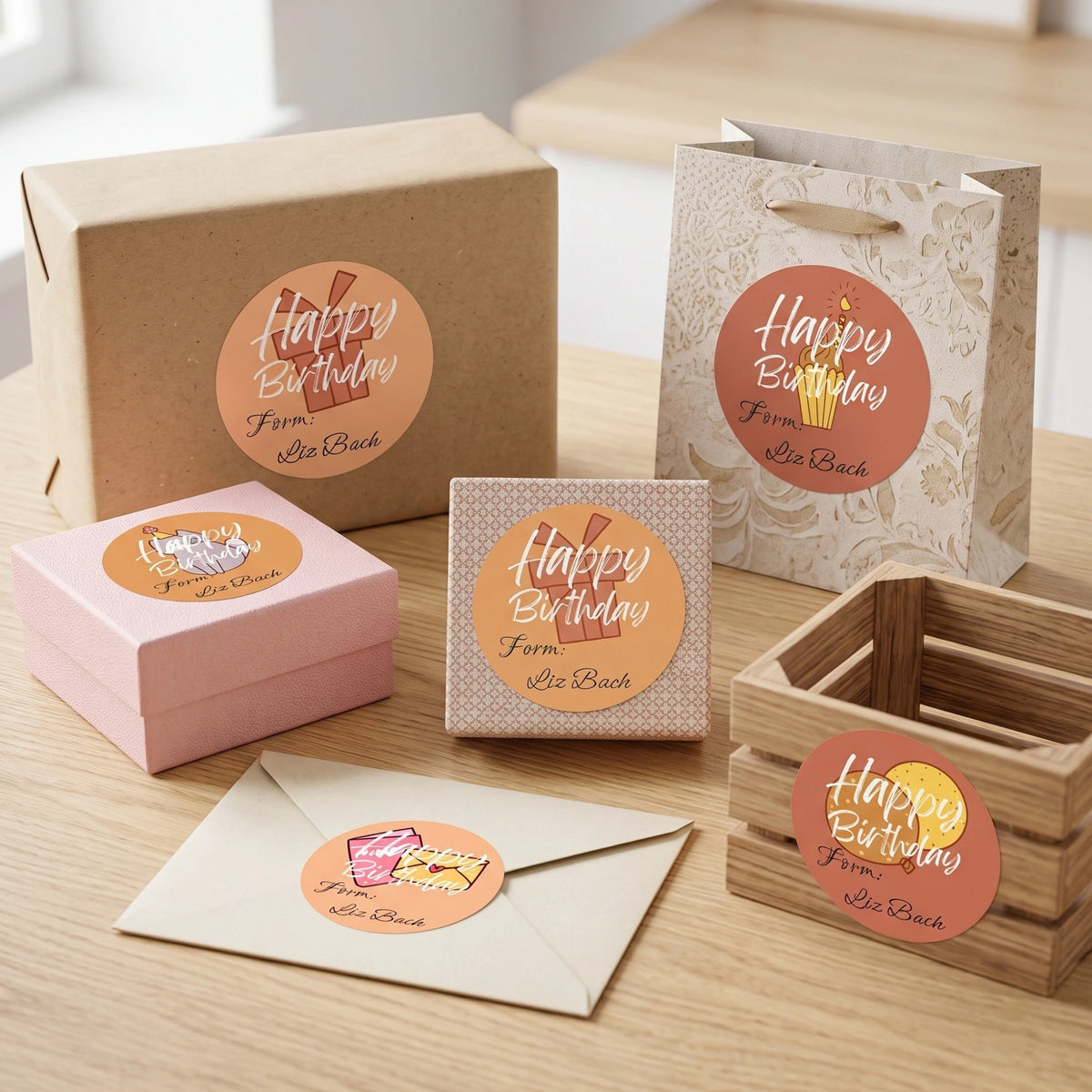 Personalized Birthday Gift Labels - Special Day