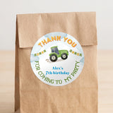Birthday Party Favor Labels - Mountain Ride