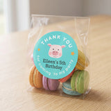 Birthday Party Favor Labels - Cute Animal Pals
