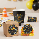 Birthday Party Favor Labels - Little Builder