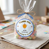 Birthday Party Favor Labels - Veggie Garden