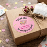Birthday Party Favor Labels - Colorful Celebration