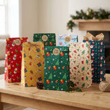 Christmas Gift Bags – Holiday Snowflakes