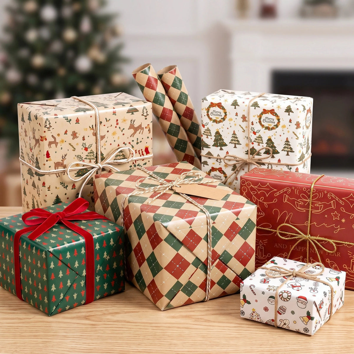 Christmas Wrapping Paper – Holiday Magic