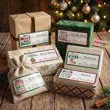 Personalized Christmas Gift Tags - Festive Wishes