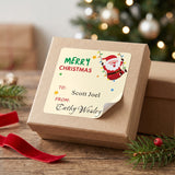 Personalized Christmas Gift Tags - Santa Claus