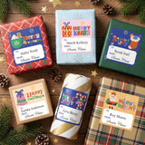 Personalized Christmas Gift Tags - Cozy Christmas