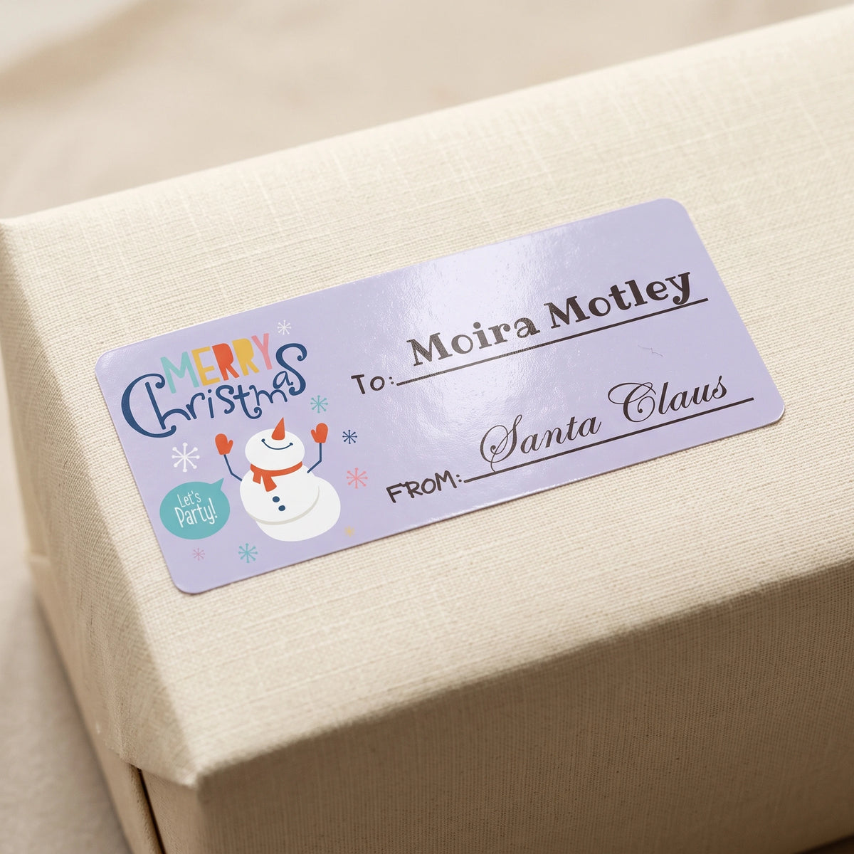 Personalized Christmas Gift Tags - Xmas