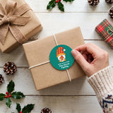 Personalized Christmas Gift Labels - Elves