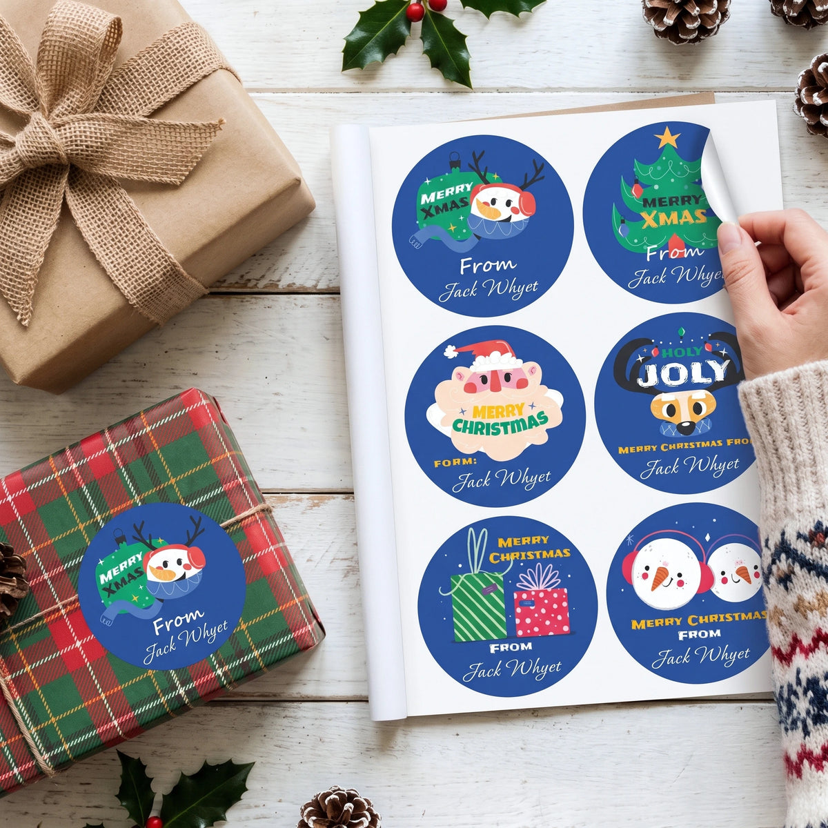 Personalized Christmas Gift Labels - Christmas Magic