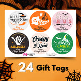 Personalized Halloween Gift Labels - Ghost