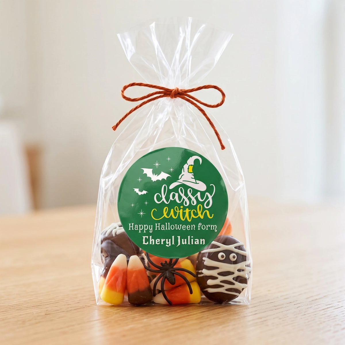 Personalized Halloween Gift Labels - Ghost