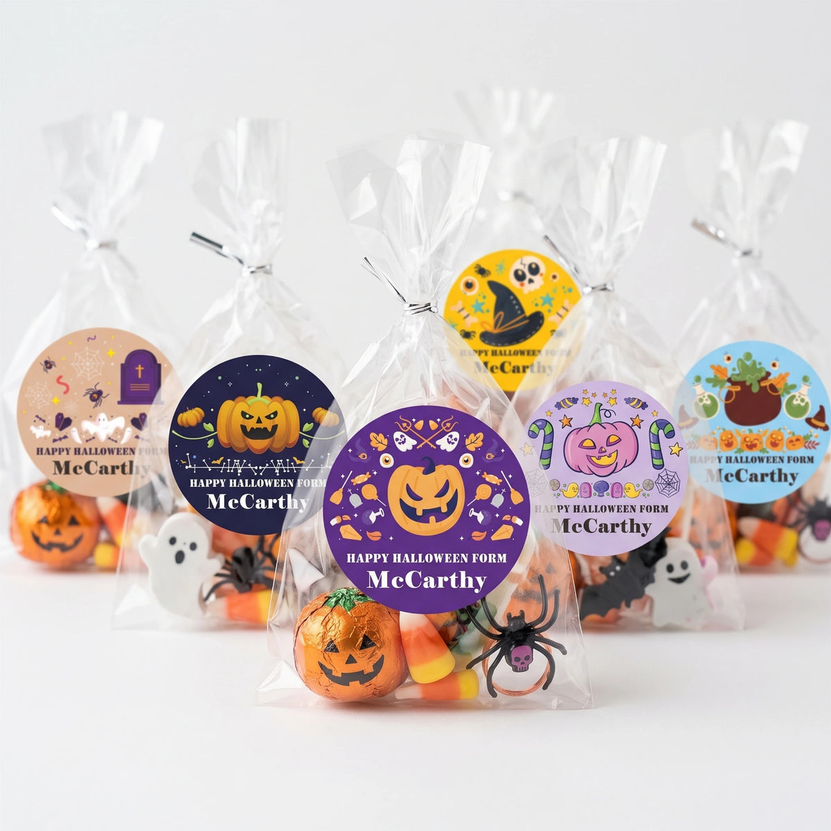 Personalized Halloween Gift Labels - Halloween Decor
