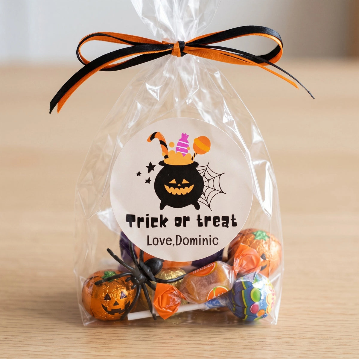 Personalized Halloween Gift Labels - Pumpkin Carving
