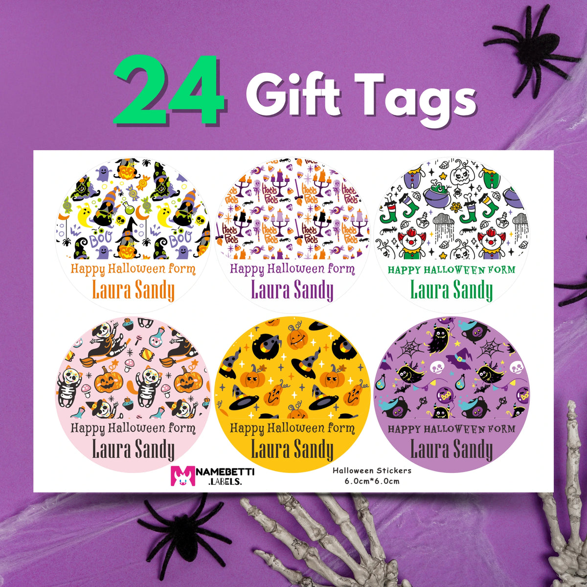 Personalized Halloween Gift Labels - Spooky Season