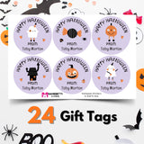 Personalized Halloween Gift Labels - Halloween Vibes