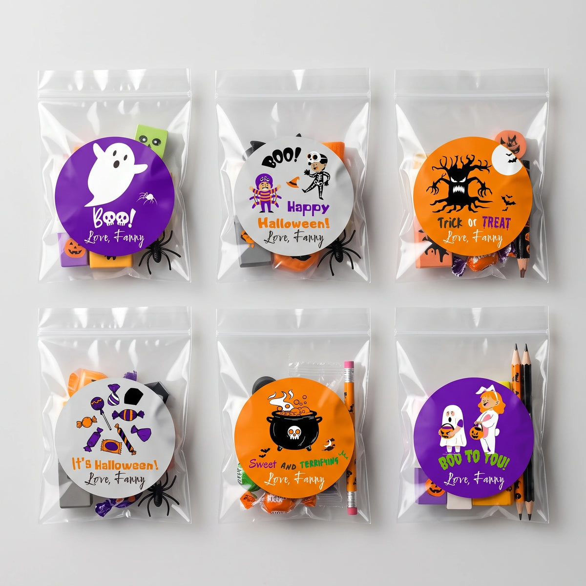 Personalized Halloween Gift Labels - Halloween Party