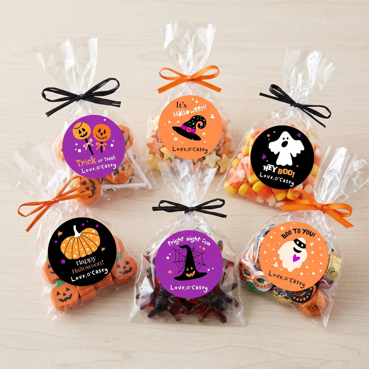 Personalized Halloween Gift Labels - Trick Or Treating