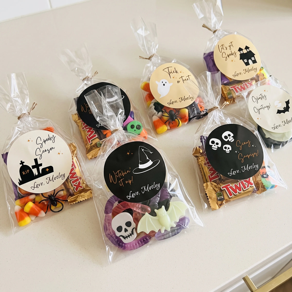 Personalized Halloween Gift Labels - Halloween Night