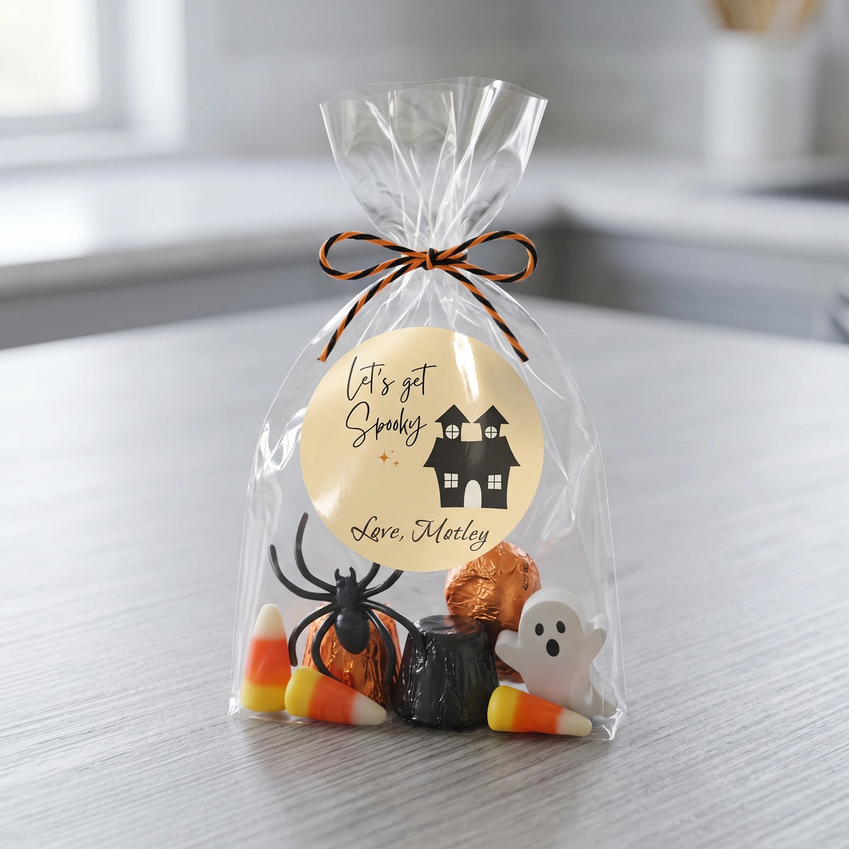 Personalized Halloween Gift Labels - Halloween Night