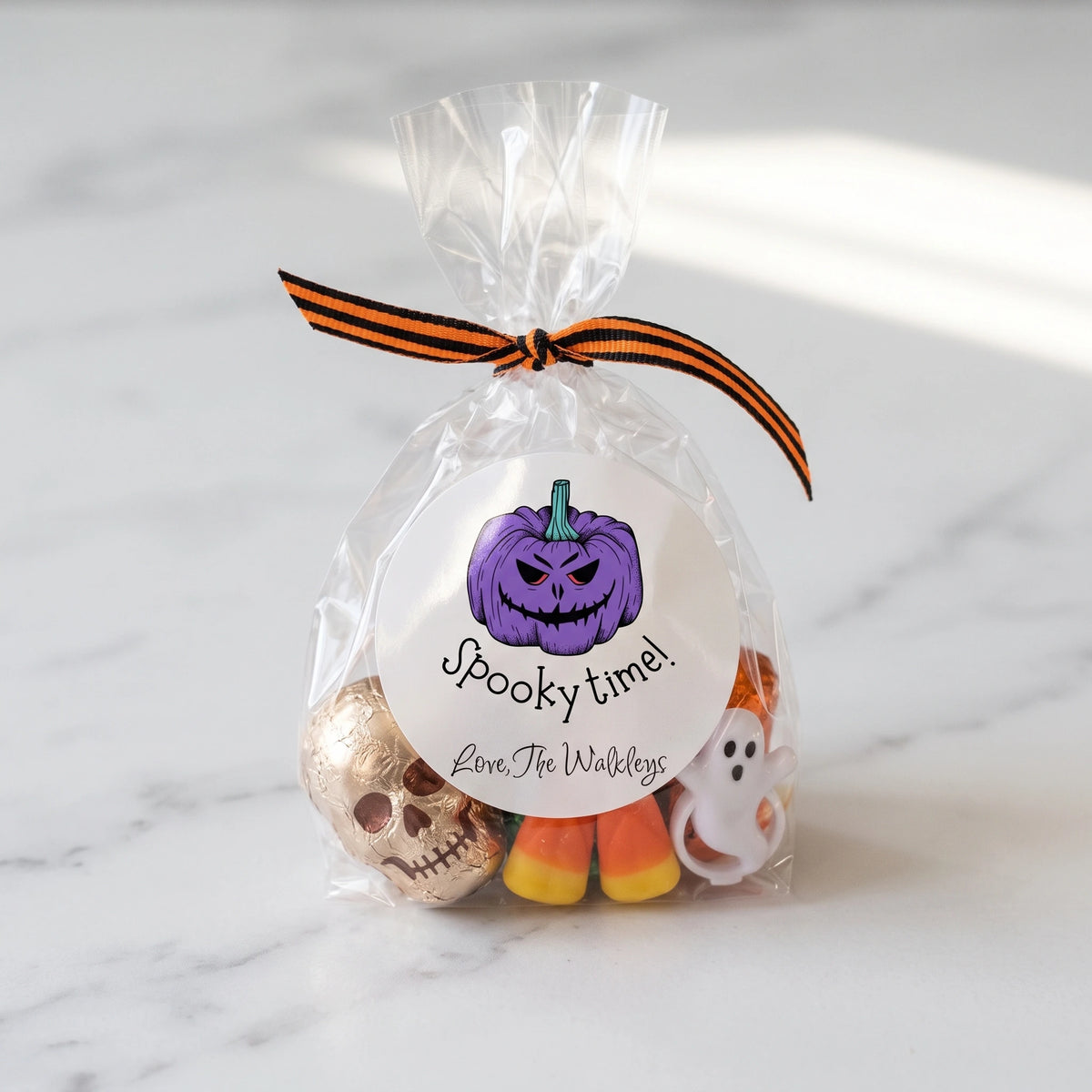 Personalized Halloween Gift Labels - Spooky Vibes