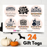 Personalized Halloween Gift Labels - Happy Halloween