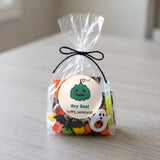 Personalized Halloween Gift Labels - Pumpkin